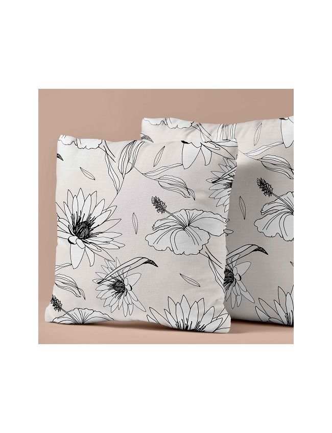 Shooflower Floral Cushion Covers