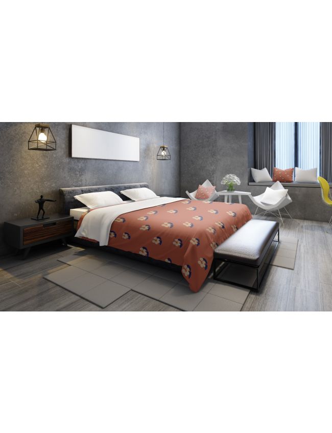 SANDBORG ORANGE DUVET COVER