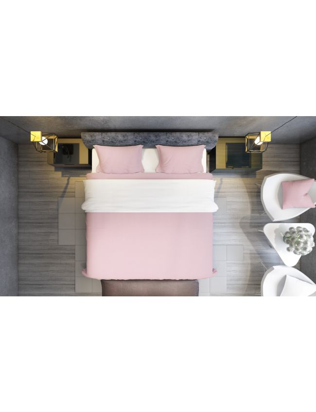 SANDBORG LIGHT ROSE DUVET COVER