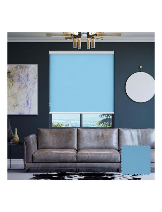 Sky Blue Roller Blind