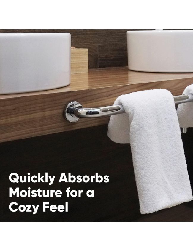 600 GSM Hotel Grade White colour Towels