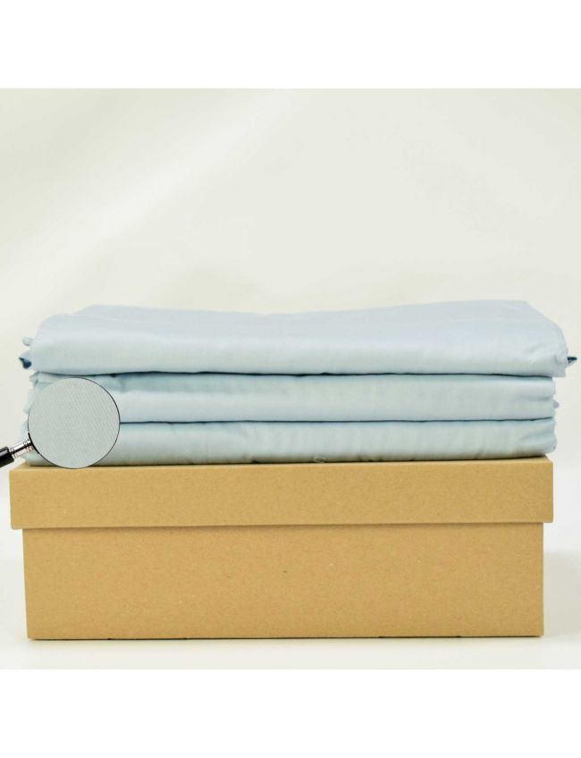 100% Premium Cotton Baby Blue Bedding Set 
