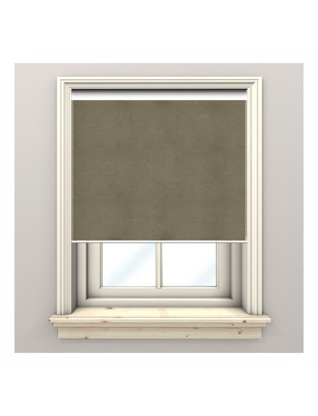 Cedar Dark Olive Blackout Roller Blind