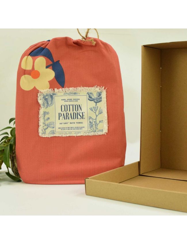 Amaryllis Orange Bedding Set