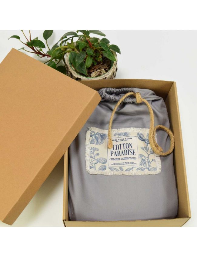 100% Premium Cotton Cloud Silver Brunia Bedding Set