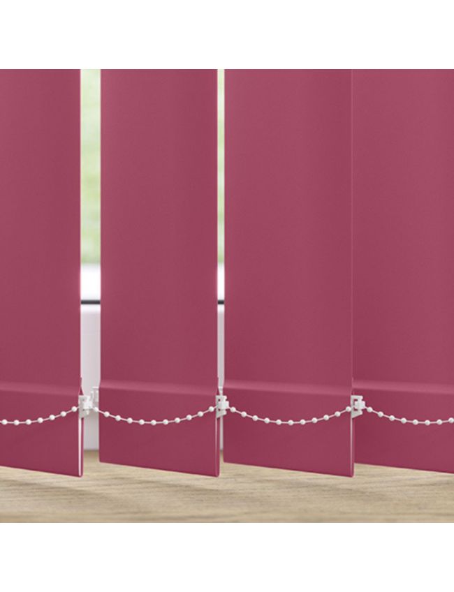 Aesthetic Maroon - Vertical Blinds