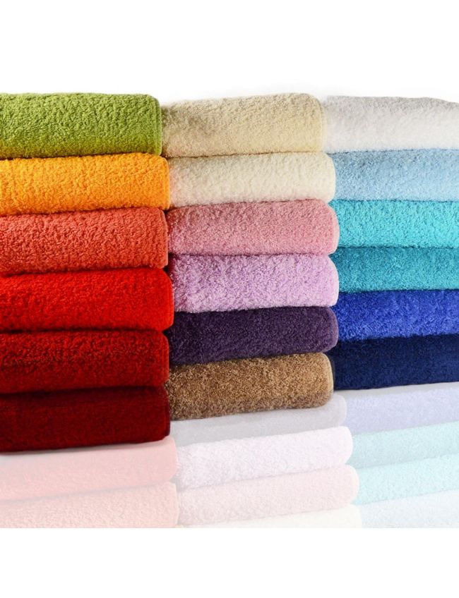 Classic Bath Towels - 100% Cotton (30x60 Inches), Quick Dry for Bathroom, Pool, Gym, Spa and Hotel Use