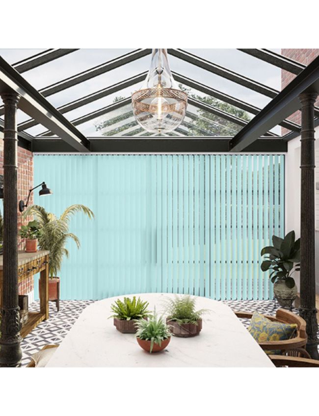 Light Blue - Vertical Blinds