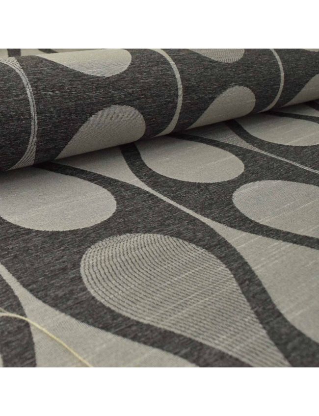 Luna Grey Roller Jacquard Blinds 