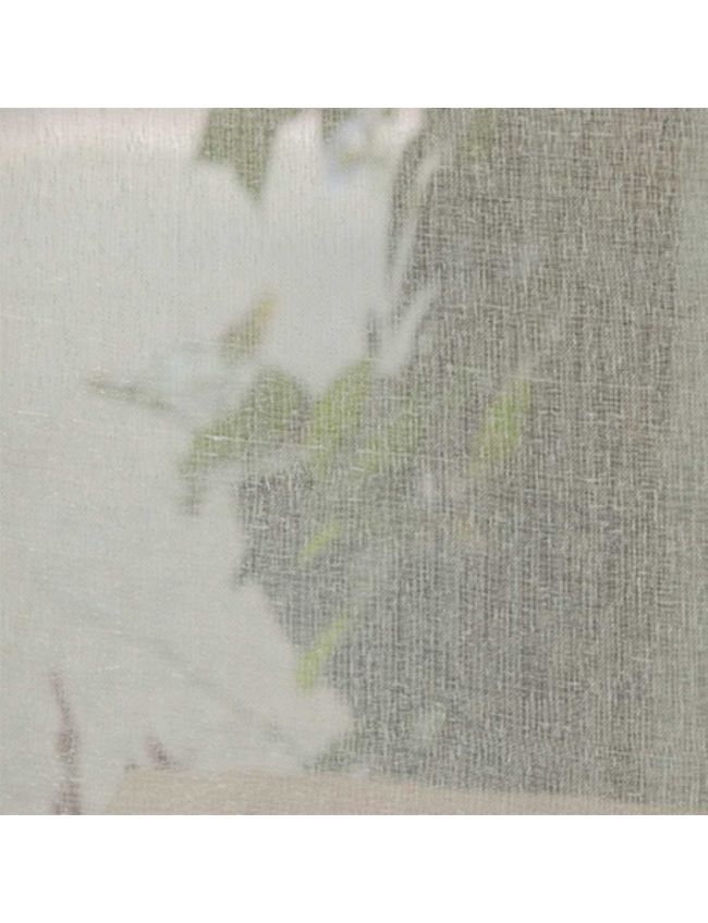 Off White faux Linen Sheer Fabric