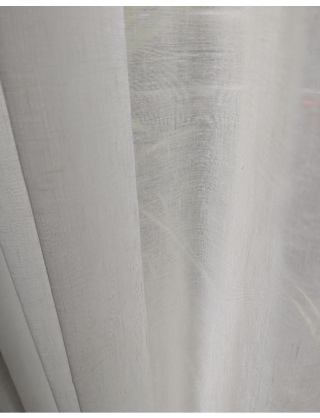 Dove Veil Sheer Curtain – Natural Weave Texture