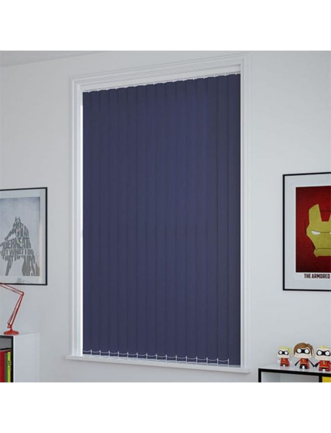 Royal Blue - Vertical Blind