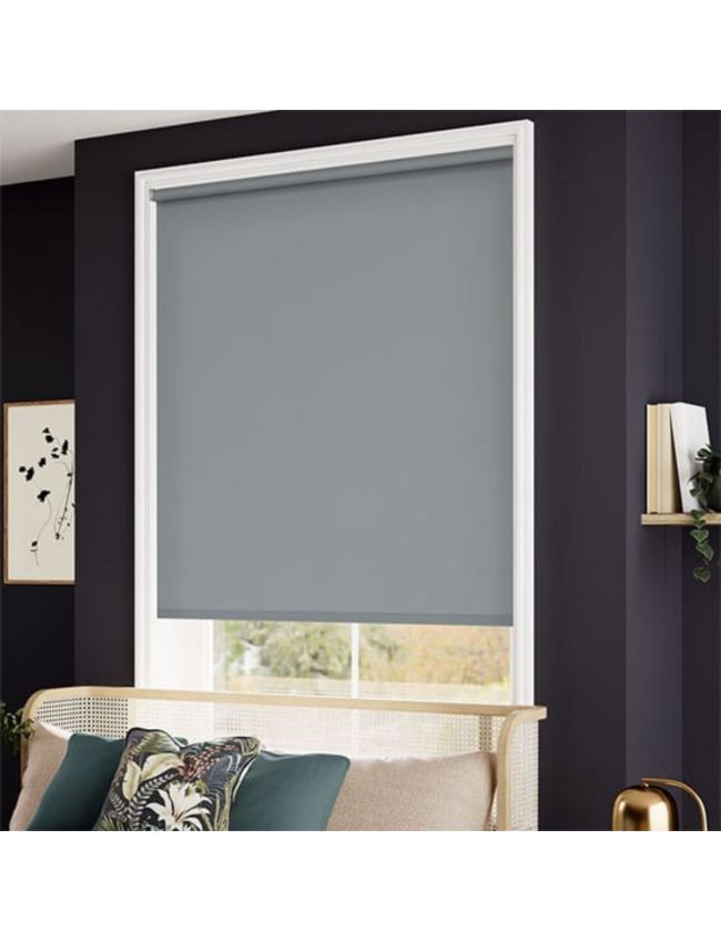 Grey Blackout Roller blinds