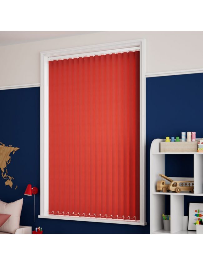 Ruby Red - Vertical blinds