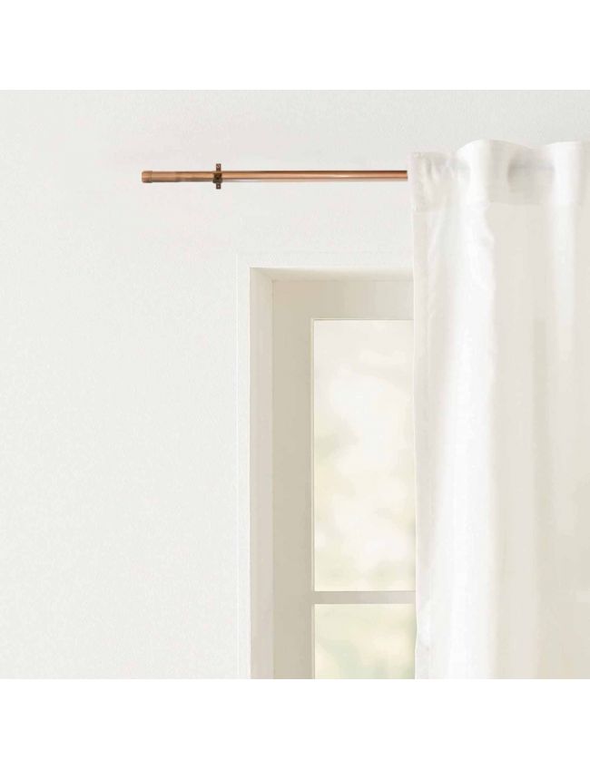 BRONZE FINISH END STUD CURTAIN POLE 