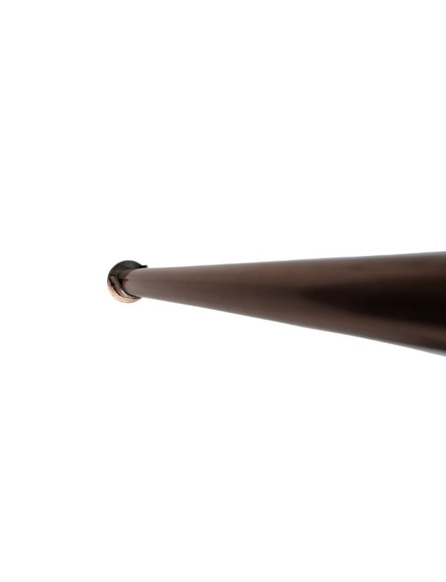 BRONZE FINISH RECESS BRACKET CURTAIN POLE