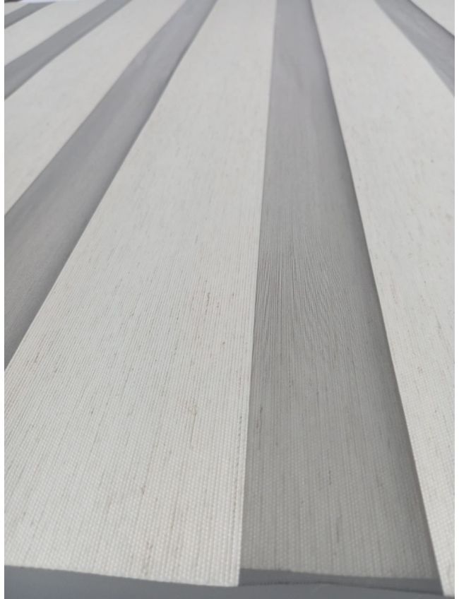 Cream and Black Zebra Blind 