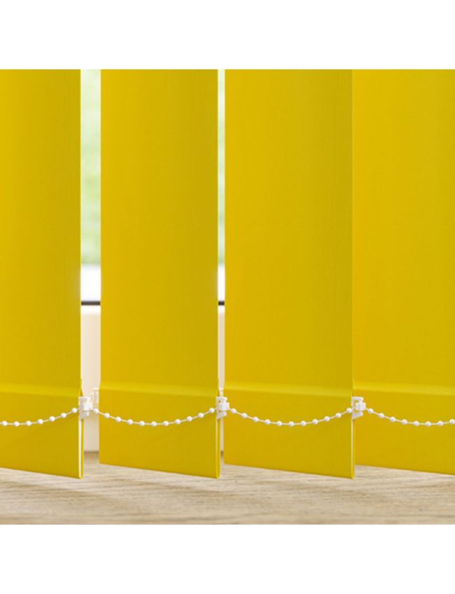 Bright Yellow - Vertical Blinds