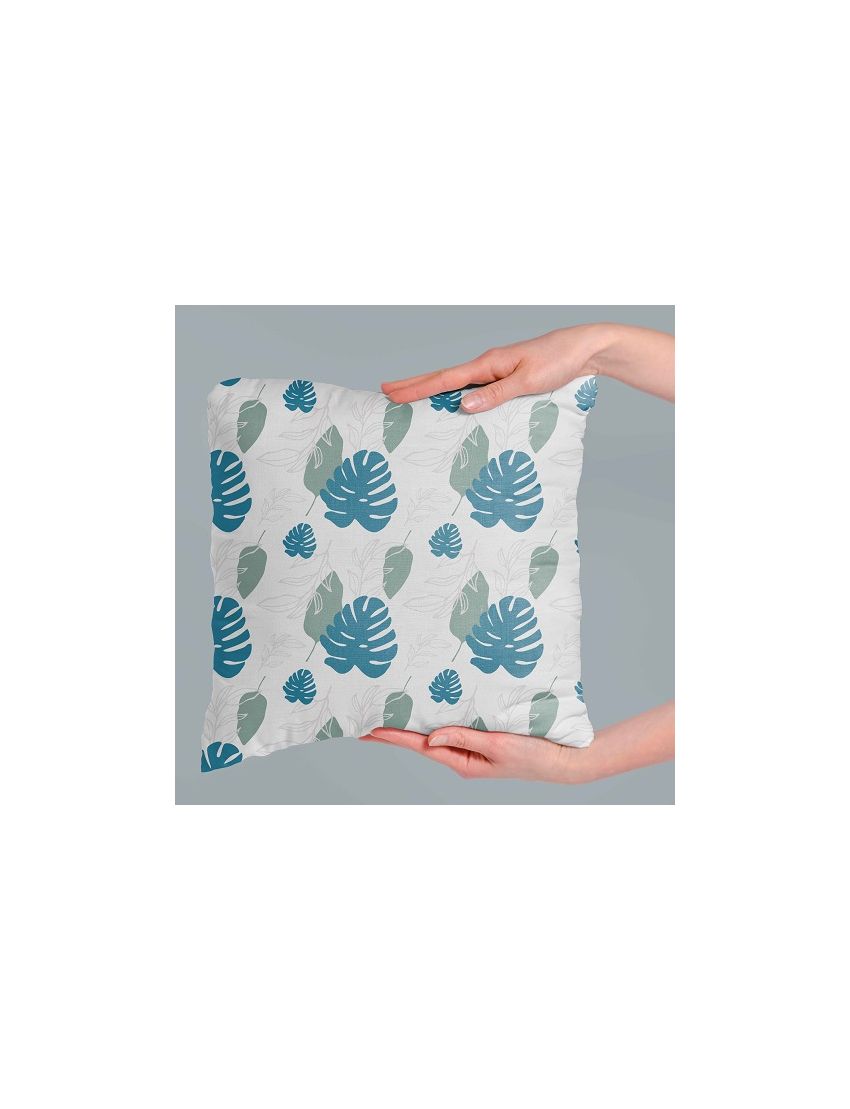 Tropical Monstera Palm Leaf Design