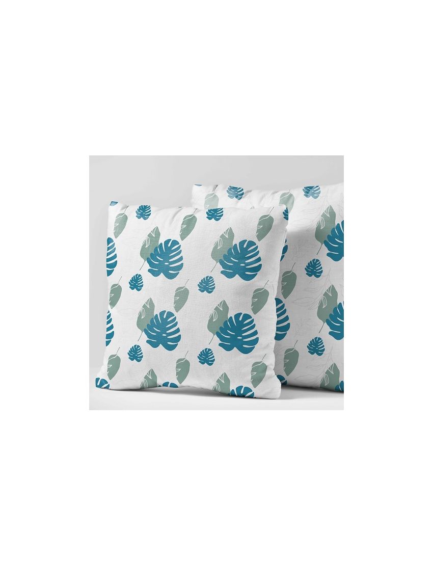 Tropical Monstera Palm Leaf Design