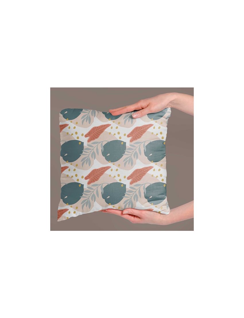 Orange N Pink Leaf Design