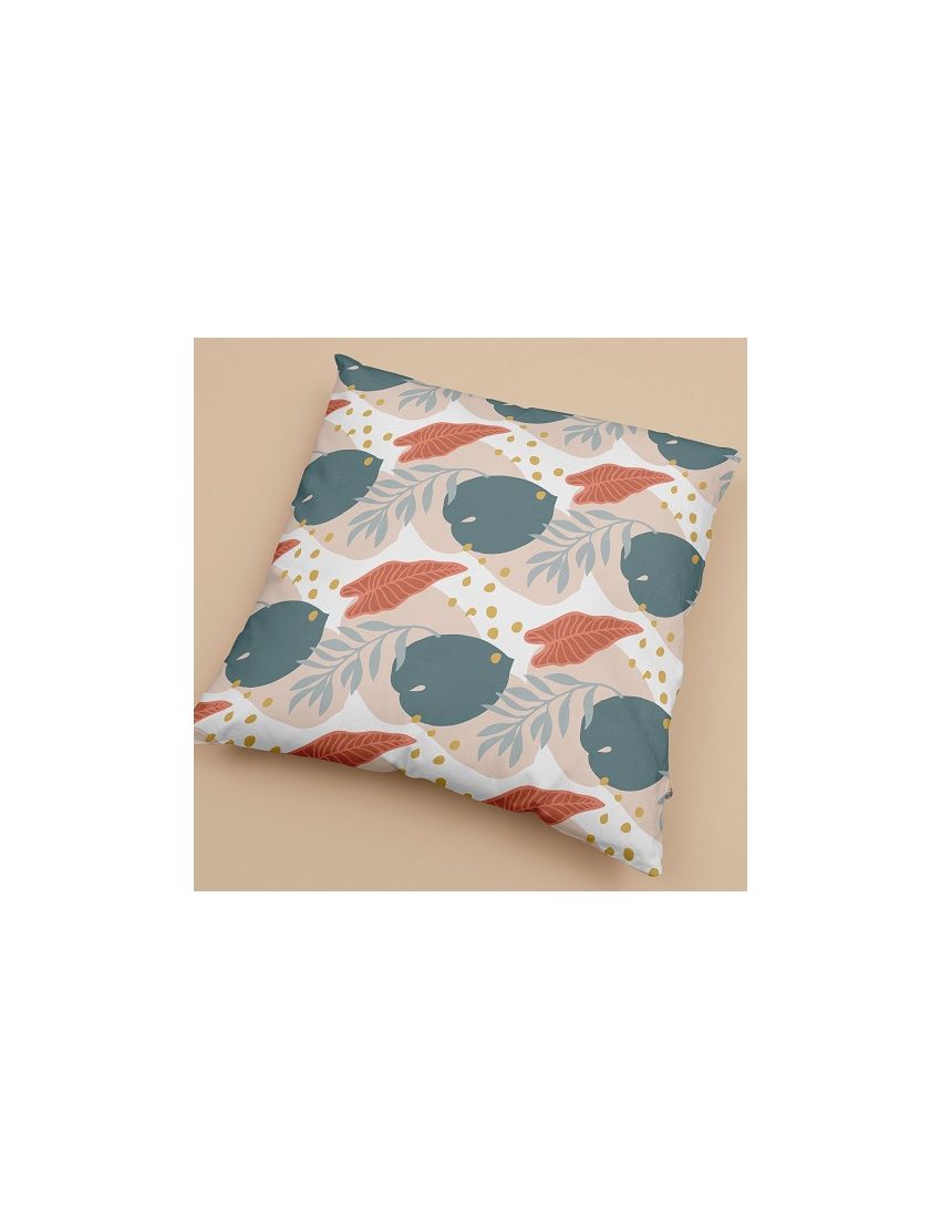 Orange N Pink Leaf Design