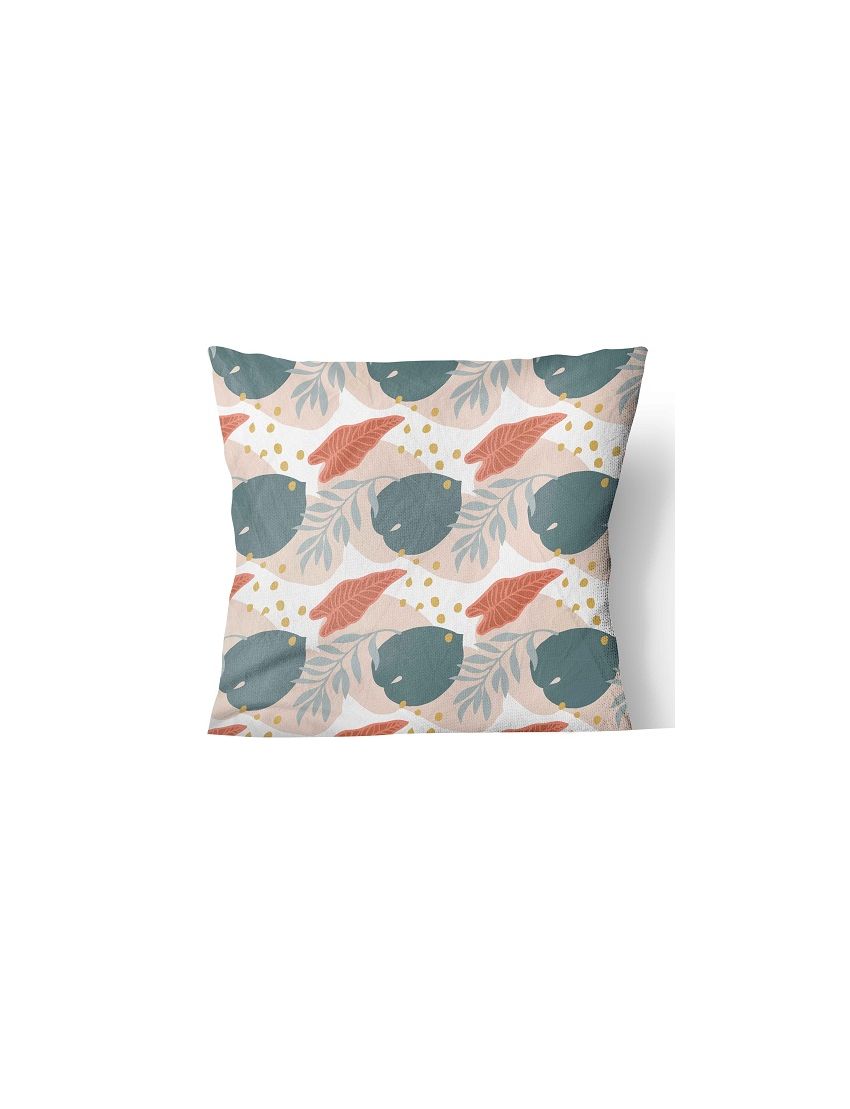 Orange N Pink Leaf Design