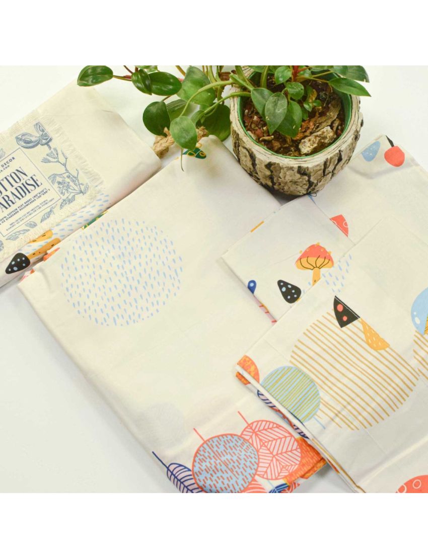 Ivory Tulip Bedding Set 