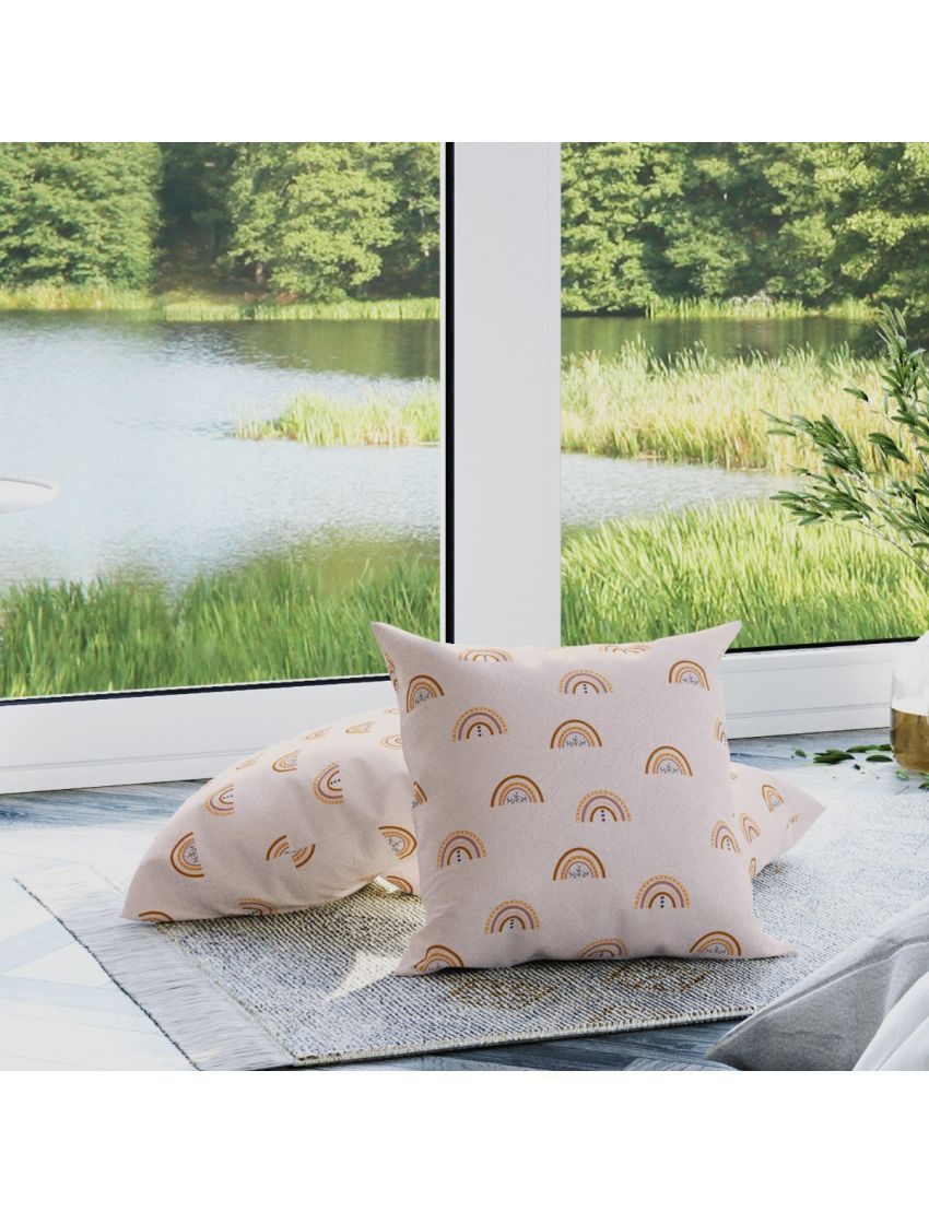 “Boho Rainbow” Premium cushion cover 