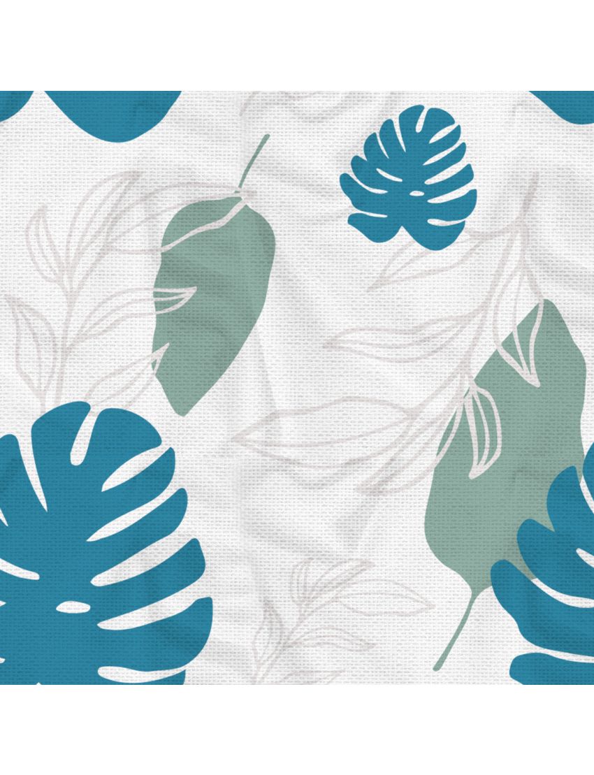 Tropical Monstera Palm Leaf Design