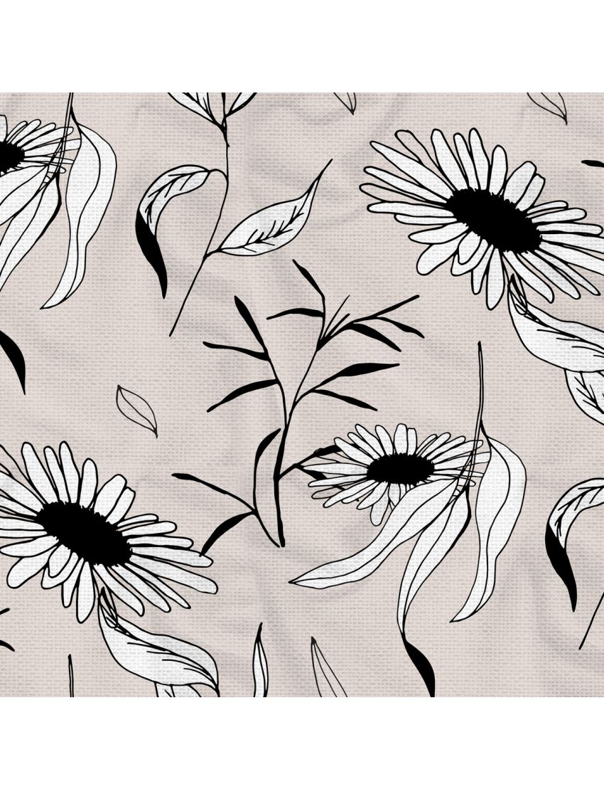 Sunflower Floral Design Print
