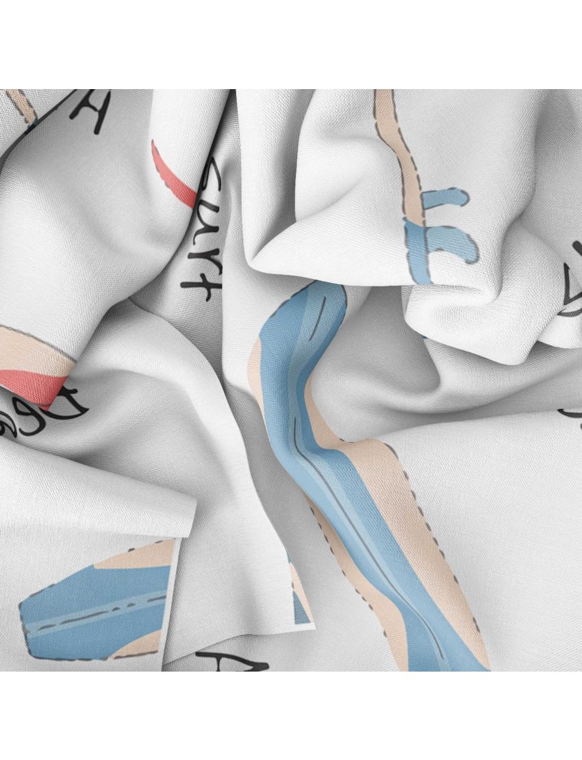 Sunny Ocean Surf Design Cushion Cover