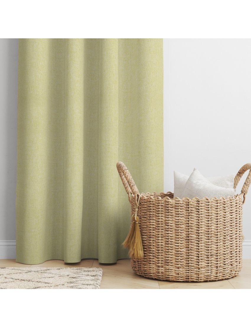 Creamy Faux Linen Curtains