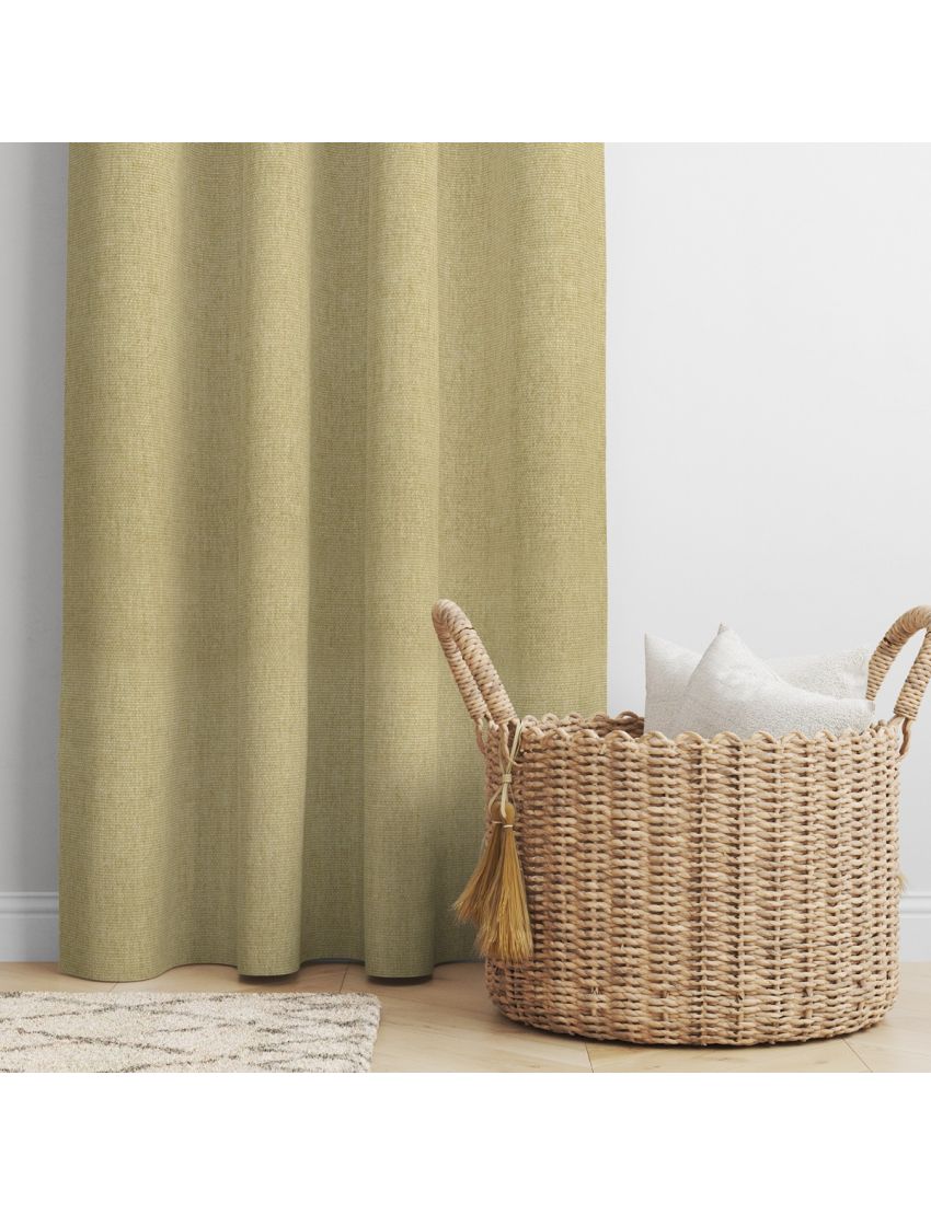 Gossamer Faux Linen Curtains
