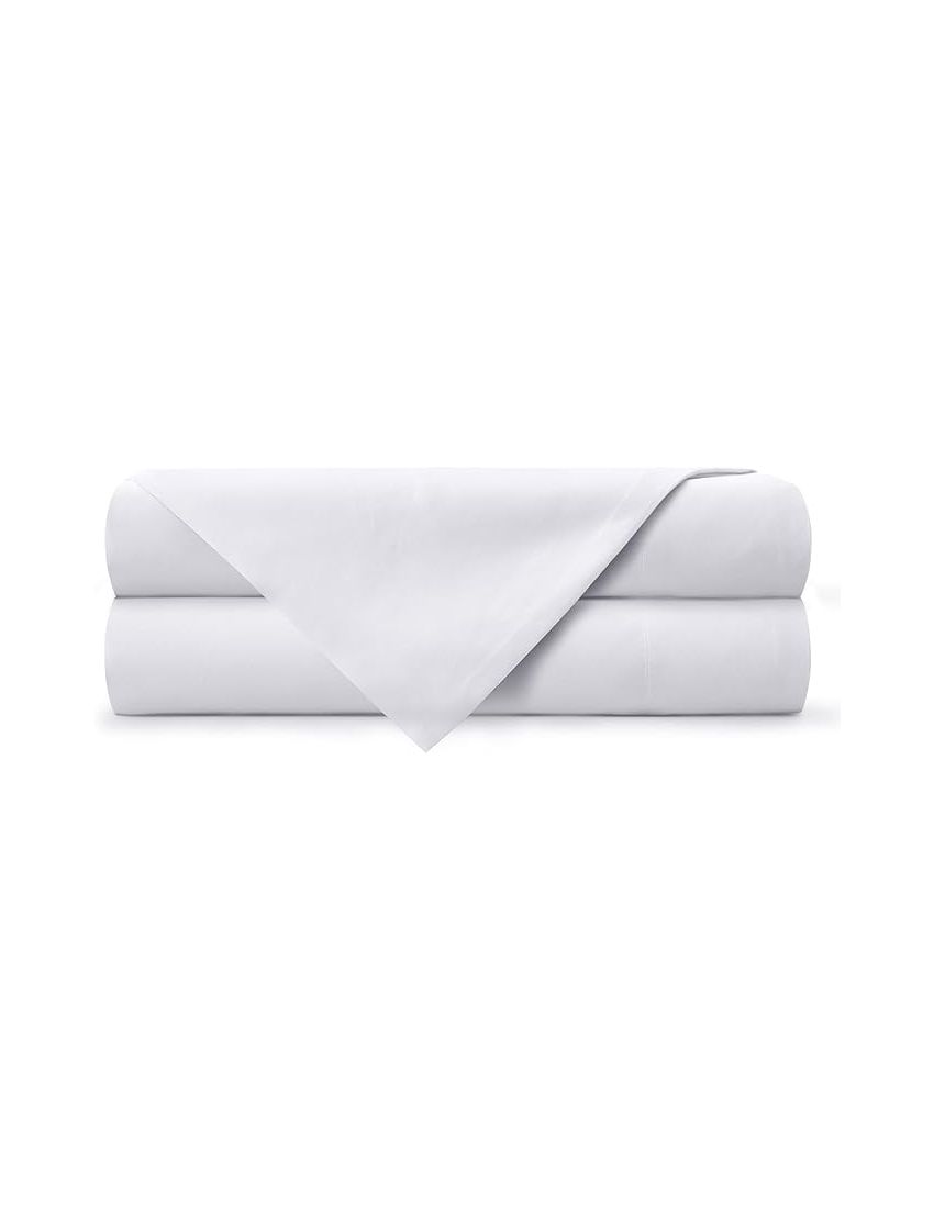 100% Premium Cotton White Flat sheet