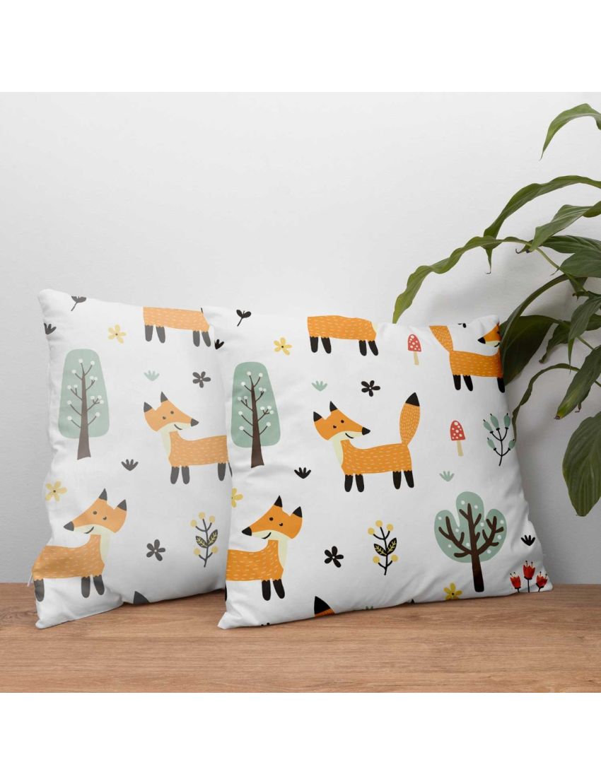 Happy Fox Kids Cushion Covers