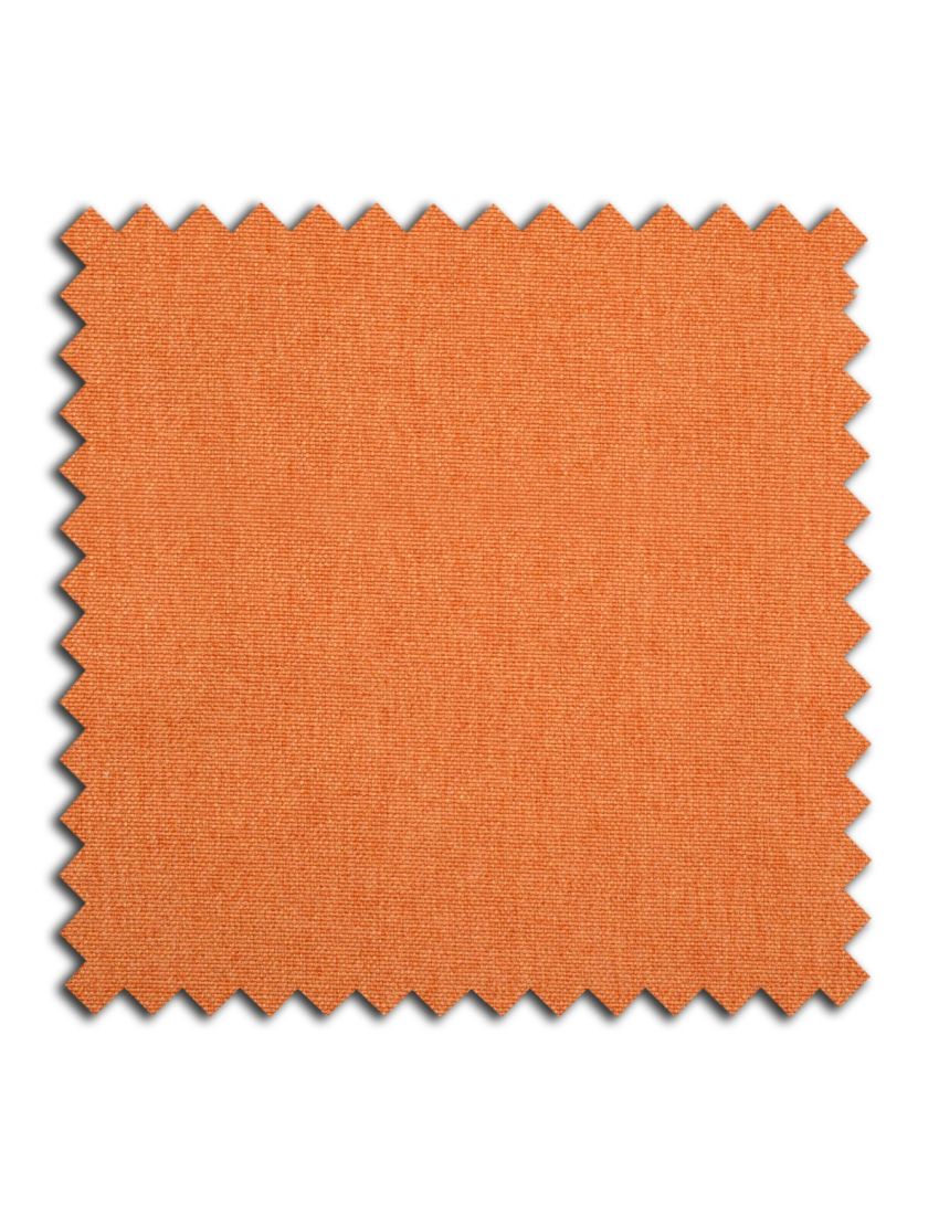  Tangerine Faux Linen Orange