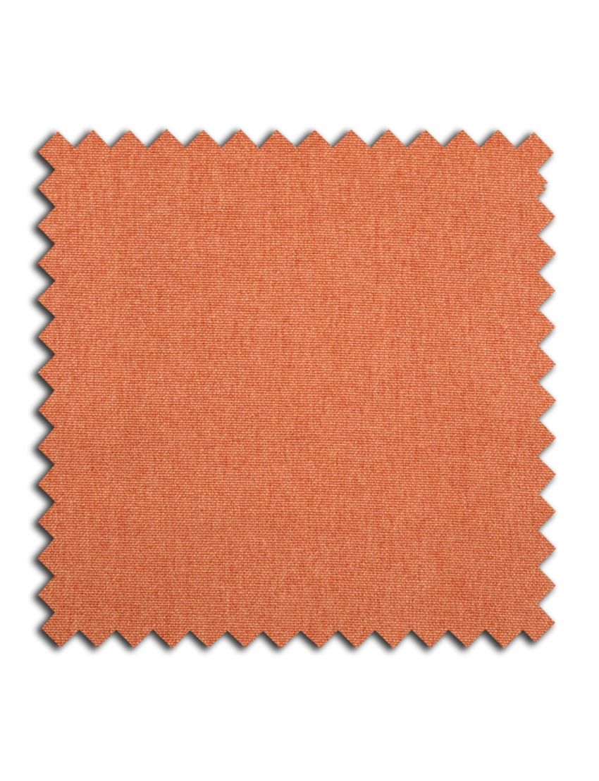 Goldfish orange Faux Linen Orange