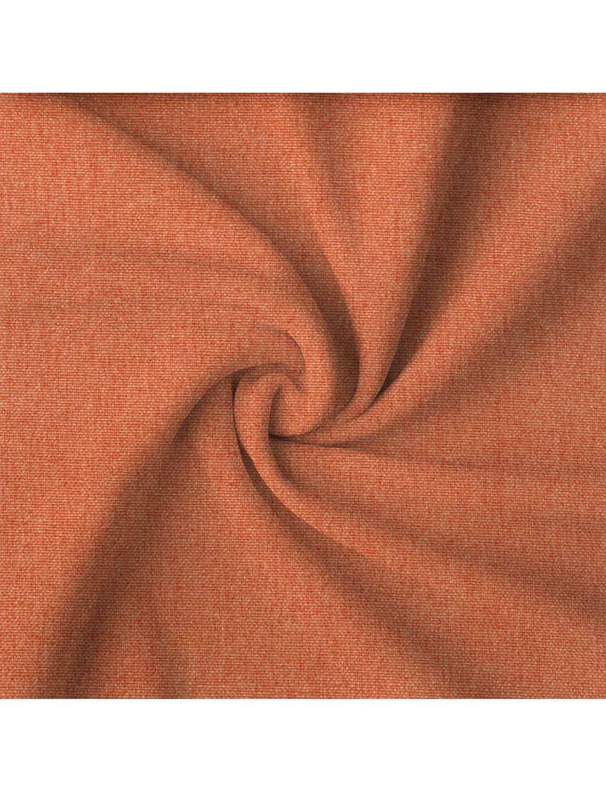 Goldfish orange Faux Linen Orange