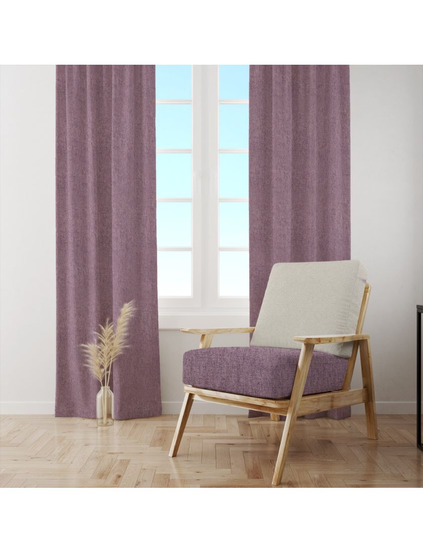 Maurice Faux Linen Purple