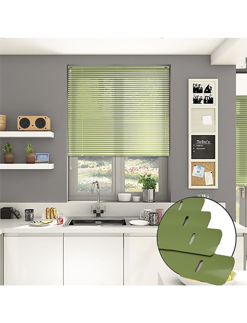 Apple Green-Venetian Blinds