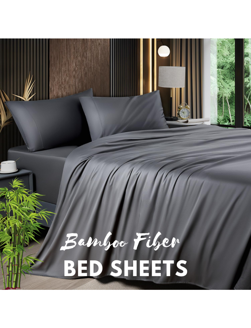 Pure Bamboo 100% Genuine Satin Finish flat sheets