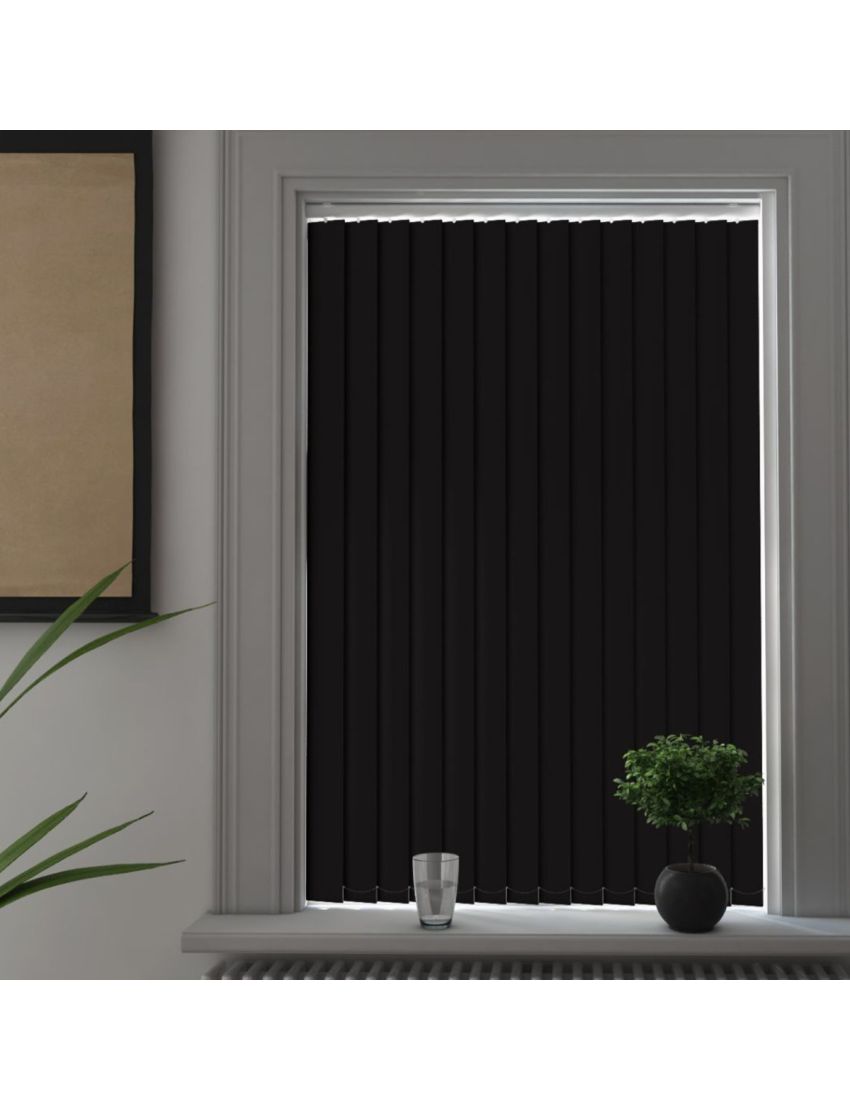Sintra - Ebony Vertical Blinds
