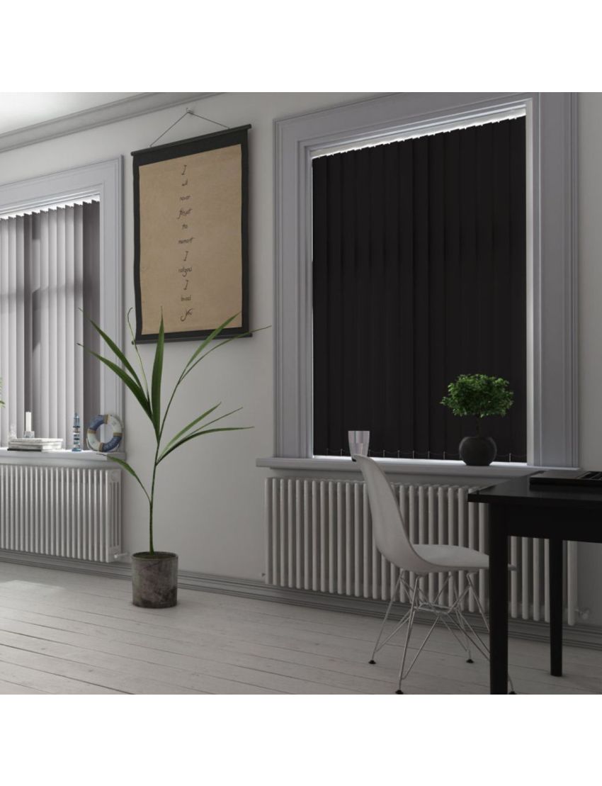 Sintra - Ebony Vertical Blinds
