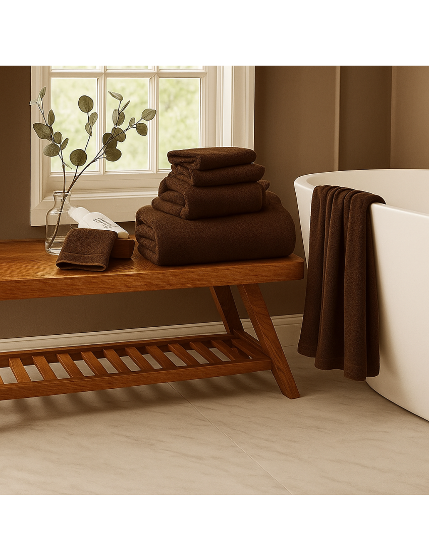 650GSM Hotel Grade Black Towels