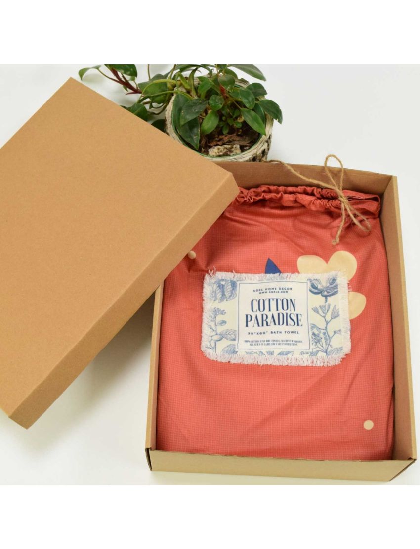 Amaryllis Orange Bedding Set