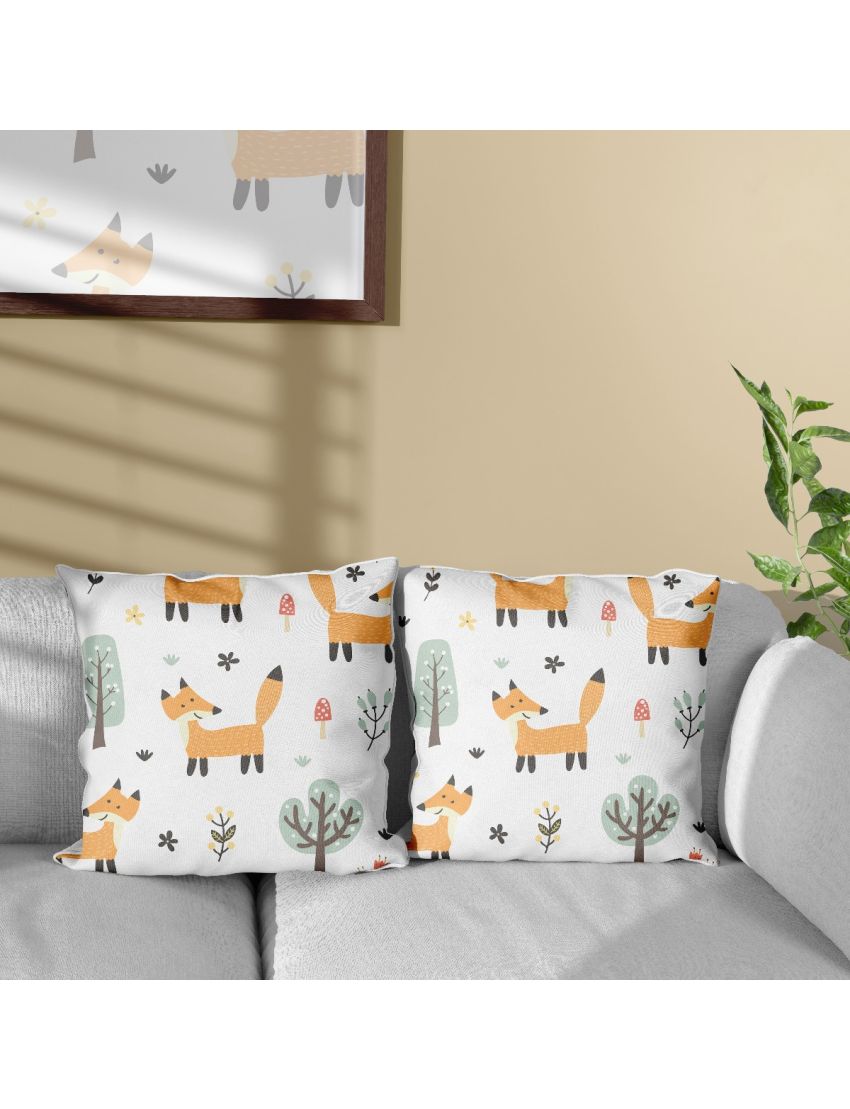 Happy Fox Kids Cushion Covers
