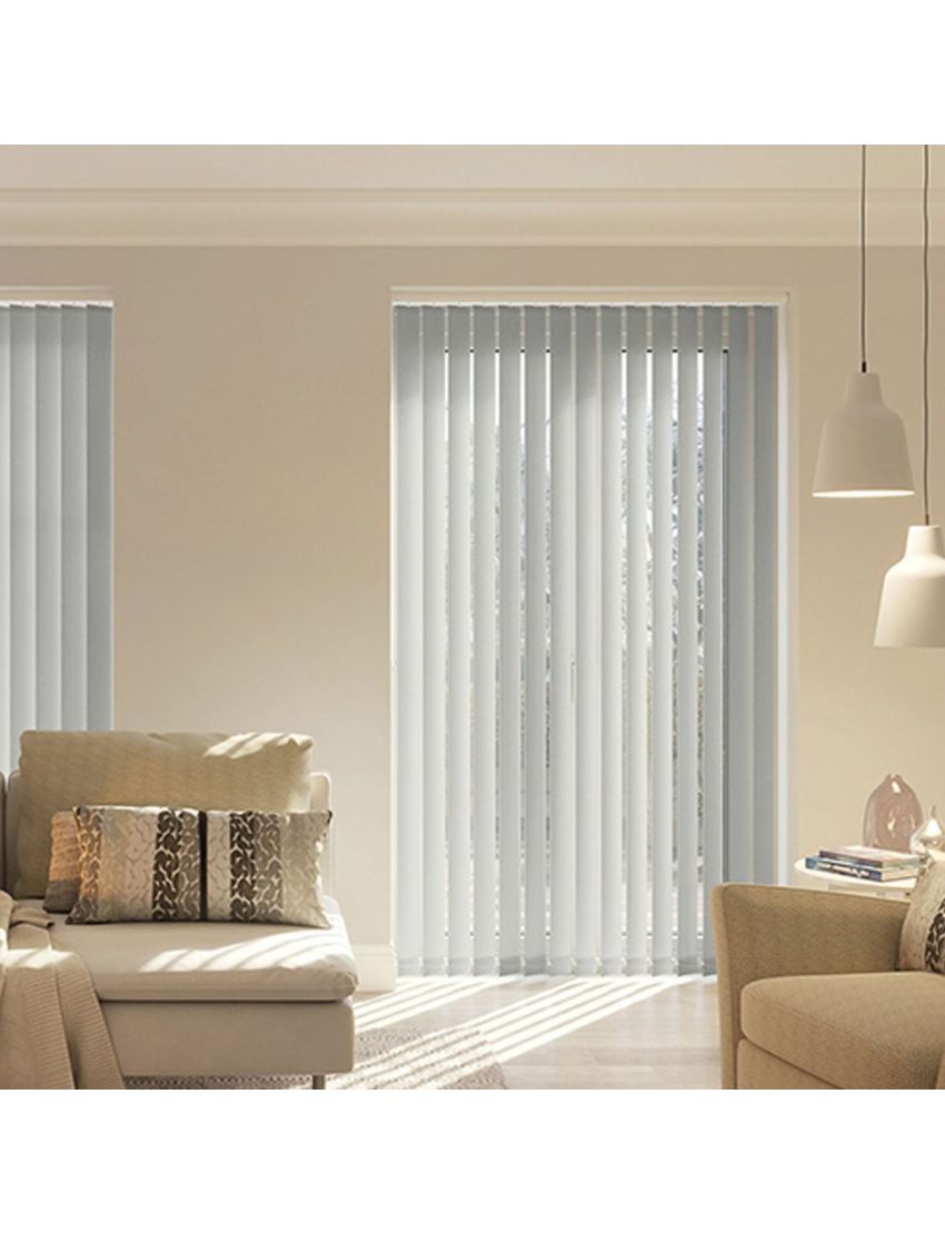 Sintra Cloudy Grey Vertical Blind