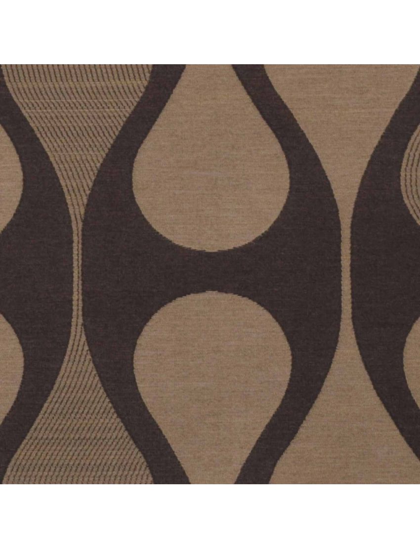 Luna Brown Roller Jacquard Blinds
