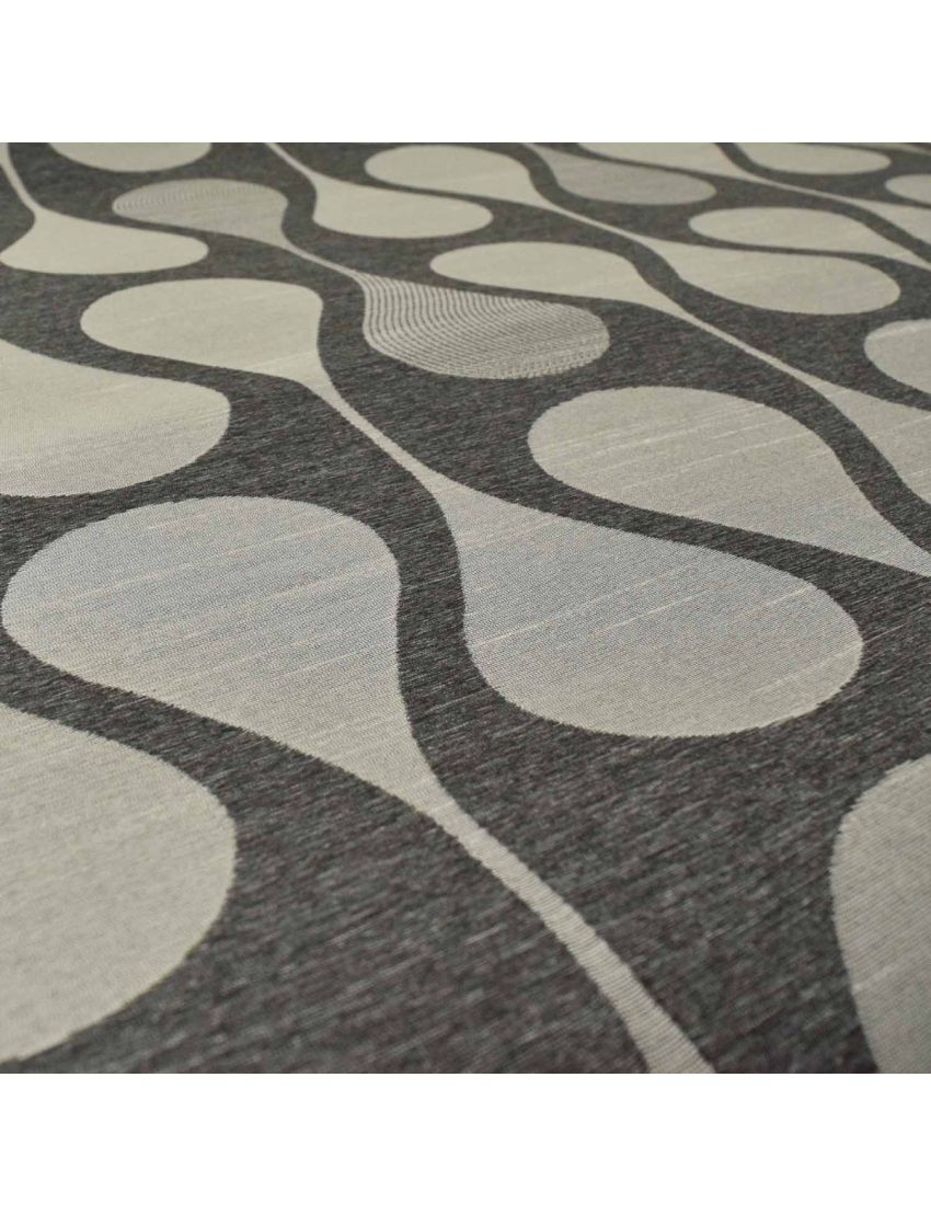 Luna Grey Roller Jacquard Blinds 